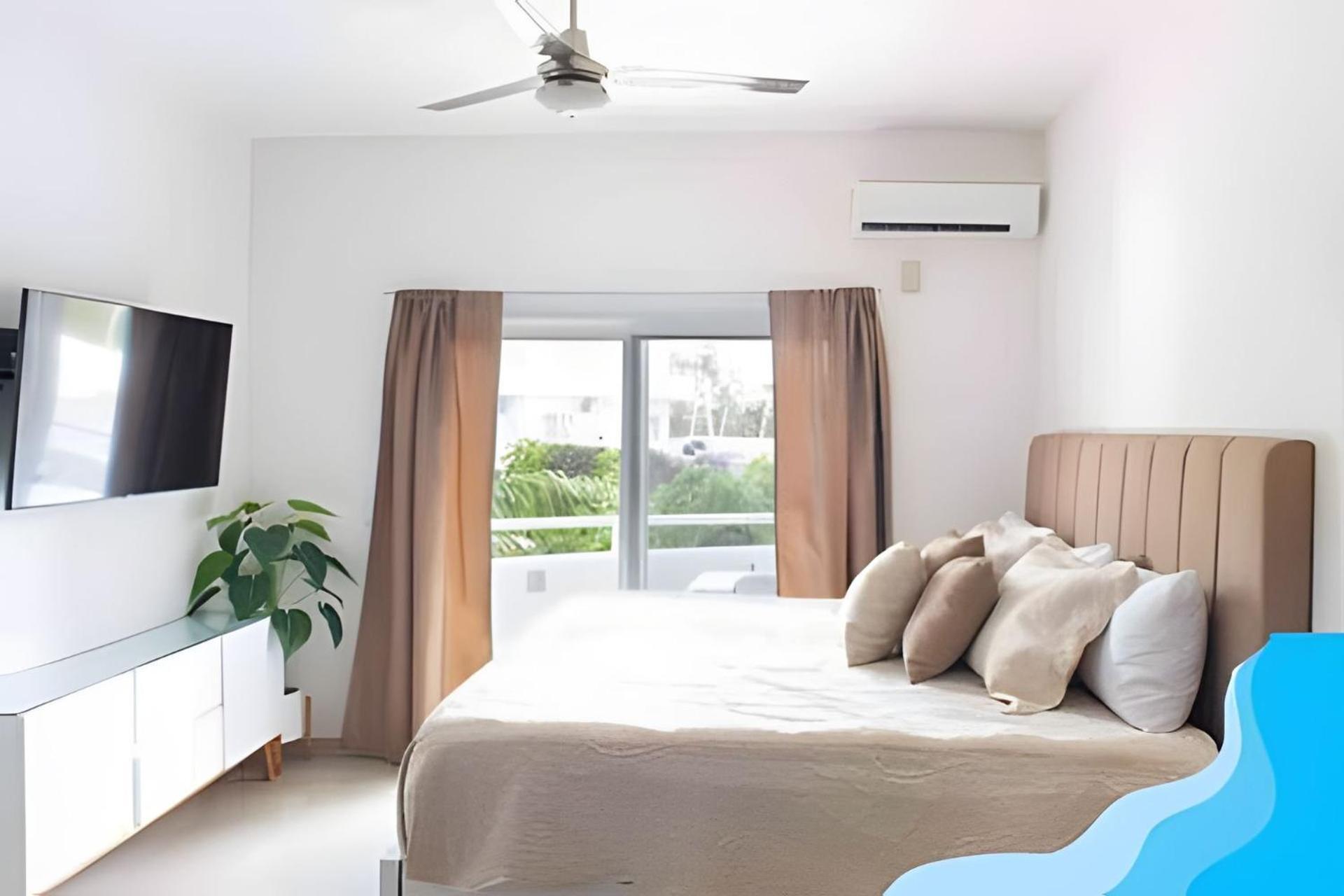 Minimalist With Pool And Free Scooter Apartment Cozumel